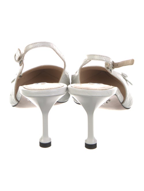 Prada Leather Slingback Pumps