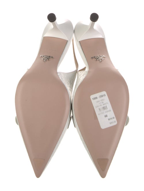 Prada Leather Slingback Pumps