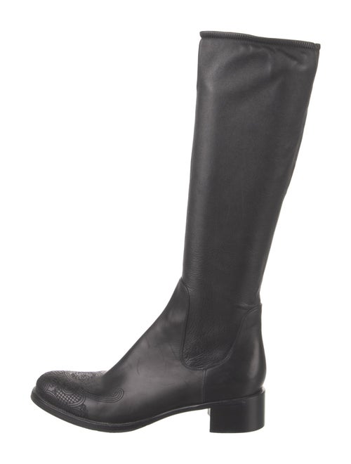 Prada Leather Riding Boots
