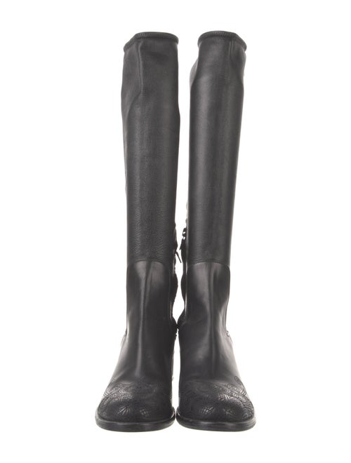 Prada Leather Riding Boots
