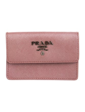 Prada Saffiano Metal Leather Wallet