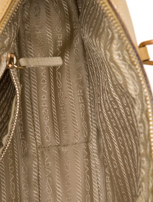 Prada Saffiano Leather Bauletto