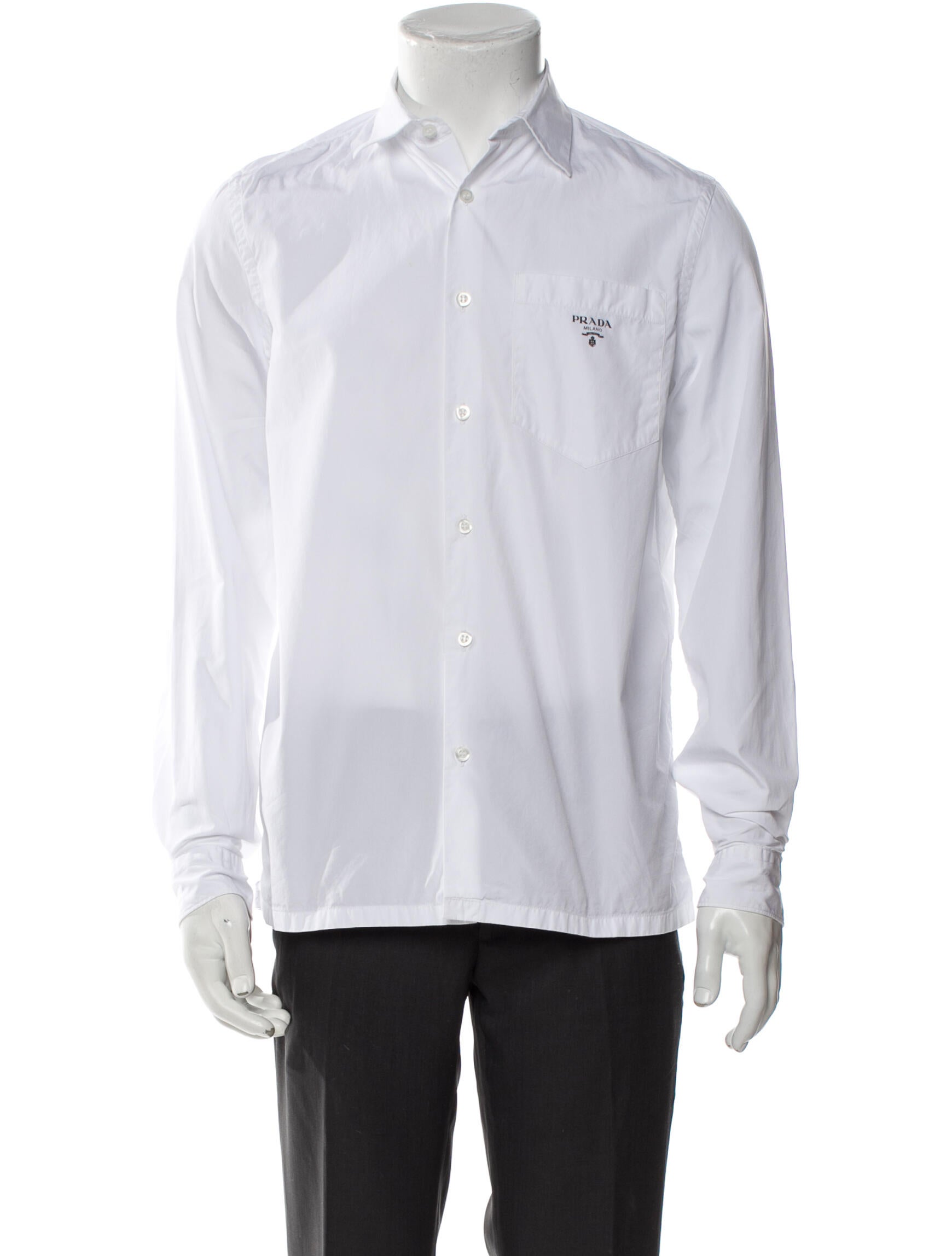 Prada 2021 Long Sleeve Dress Shirt