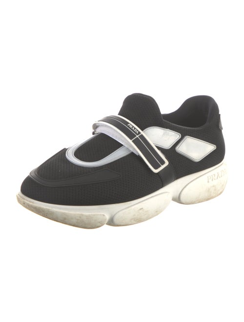 Prada Mesh Graphic Print Sneakers