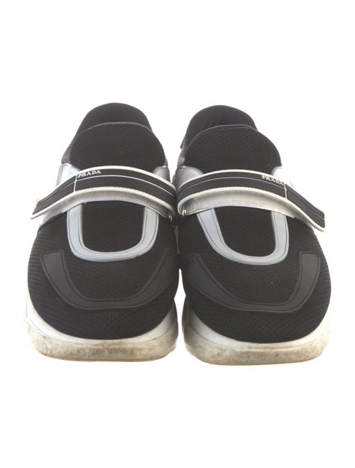 Prada Mesh Graphic Print Sneakers