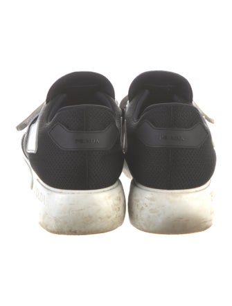 Prada Mesh Graphic Print Sneakers
