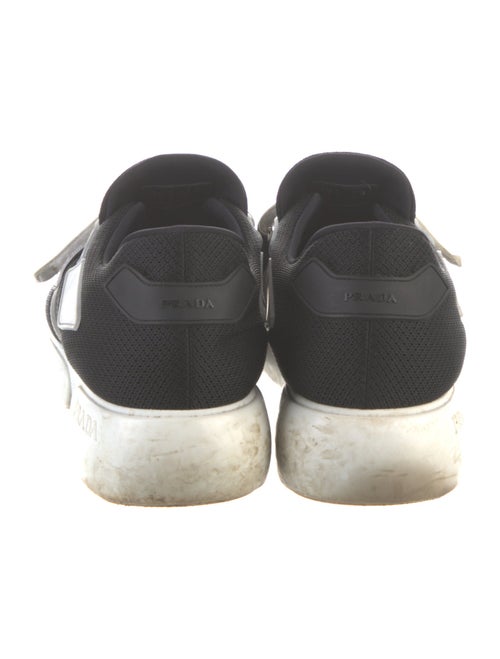 Prada Mesh Graphic Print Sneakers
