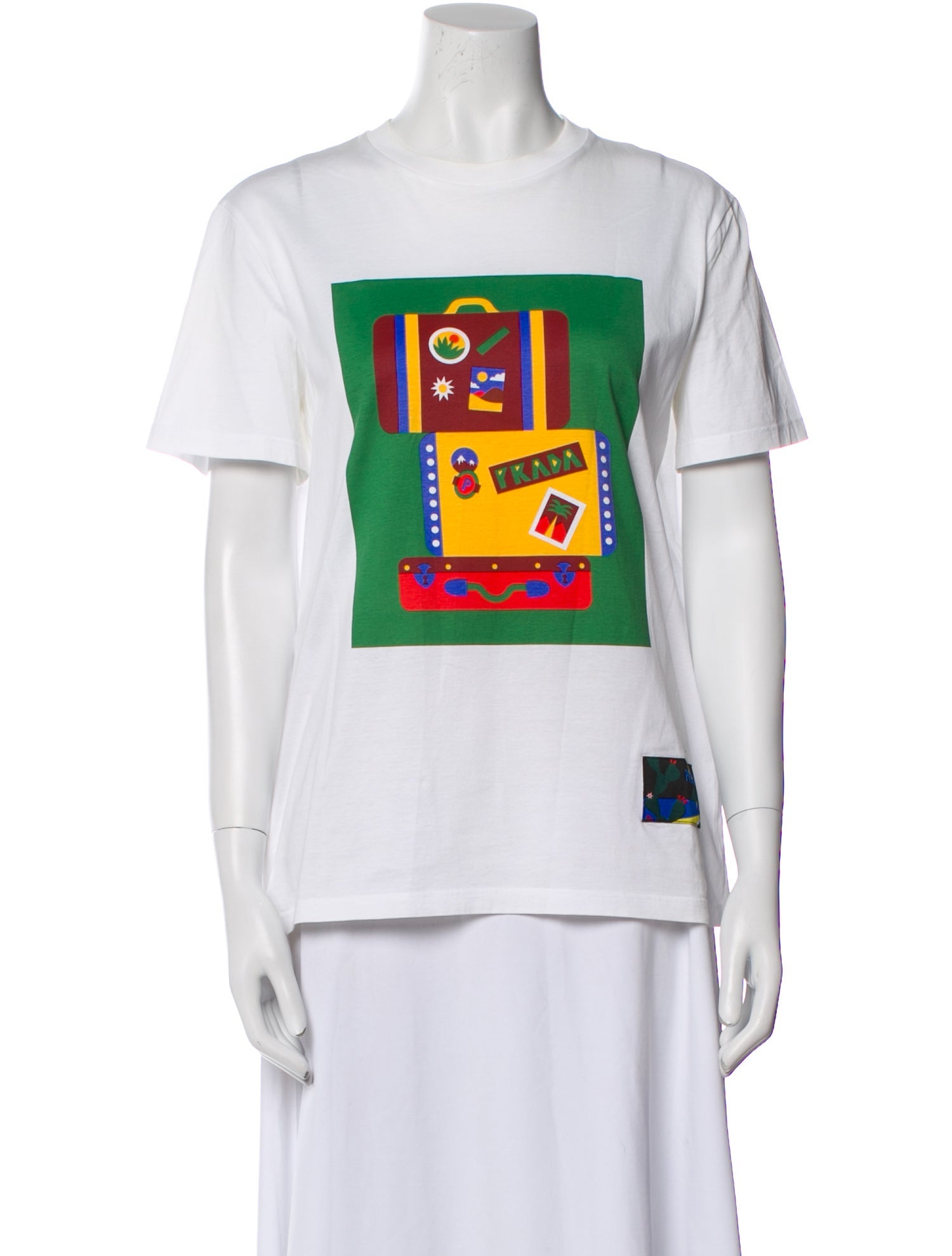 Prada 2017 Graphic Print T-Shirt