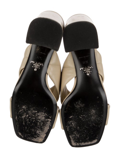 Prada Leather Slides