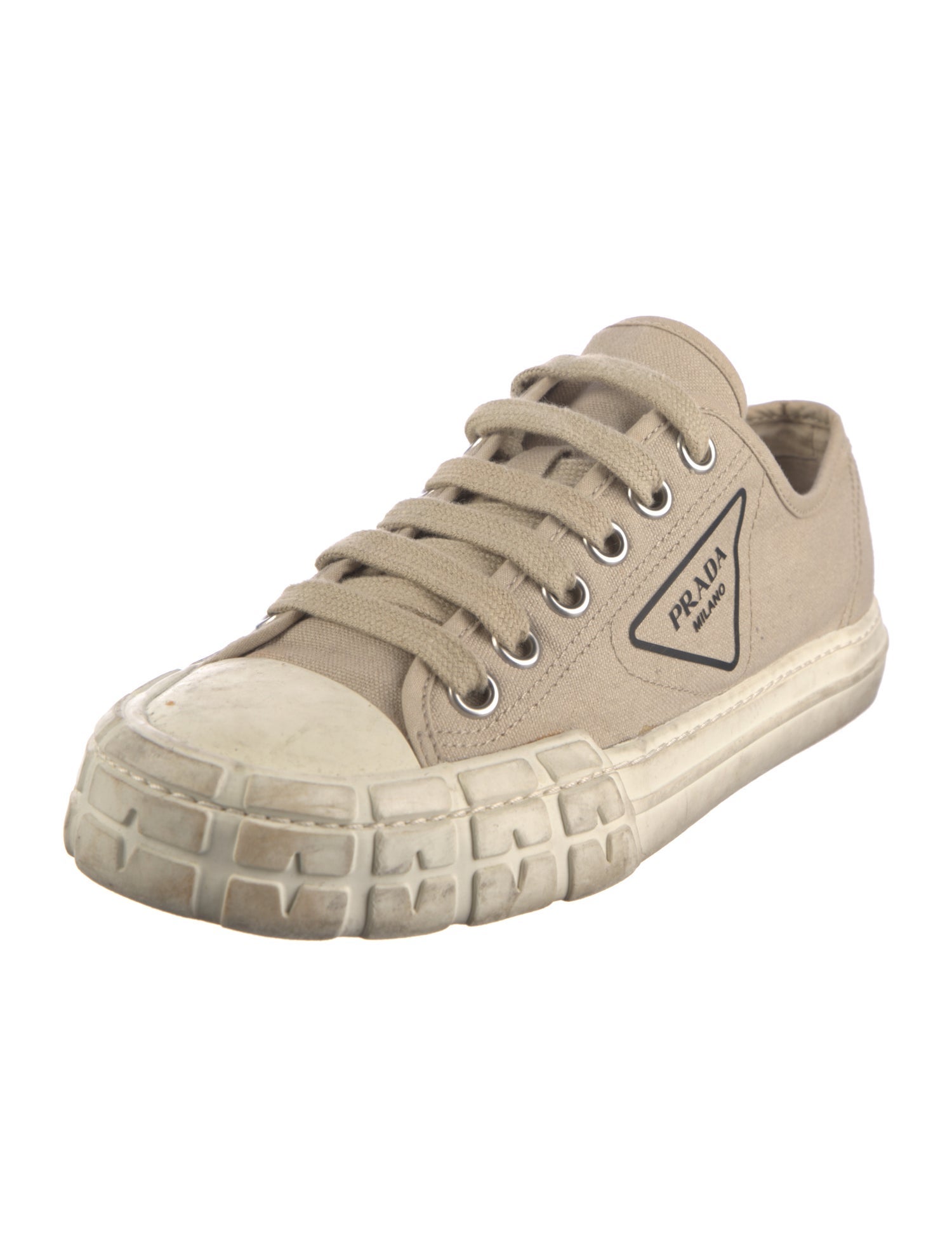 Prada Canvas Sneakers