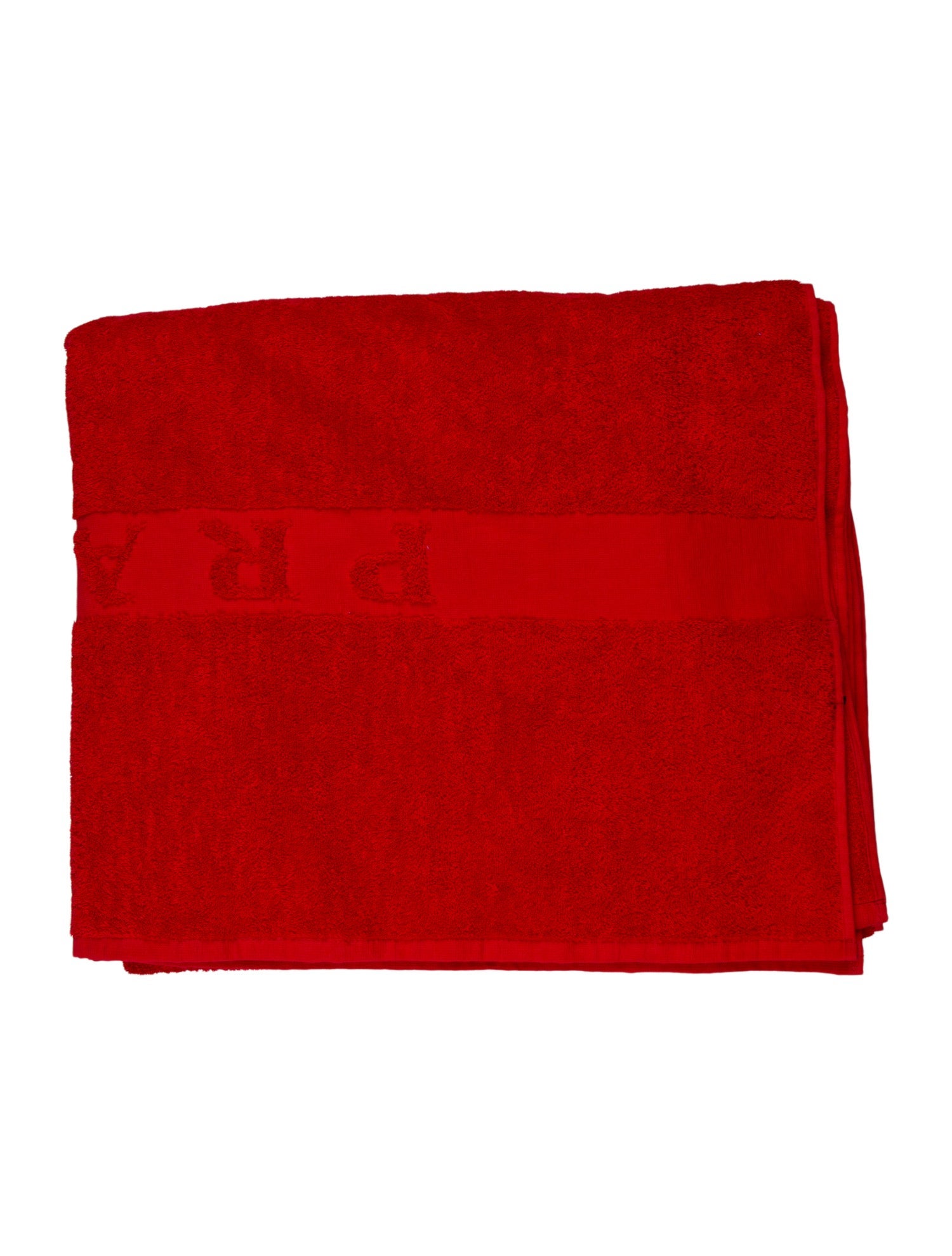 Prada Signature Jacquard Beach Towel w/ Tags