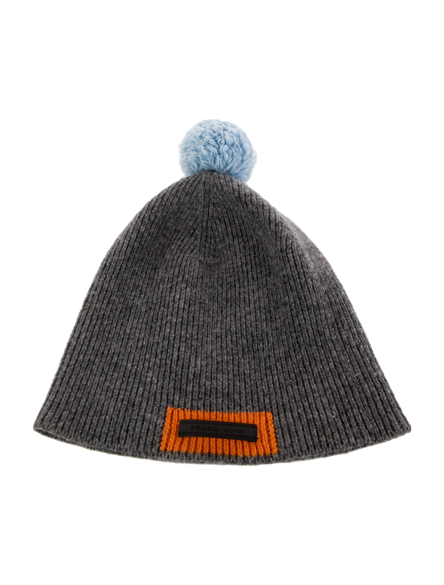 Prada Knit Pom-pom beanie