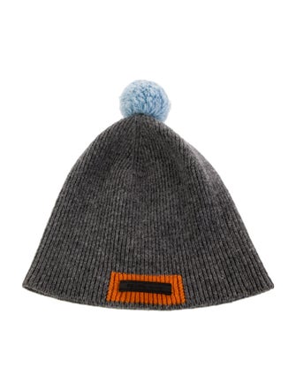 Prada Knit Pom-pom beanie