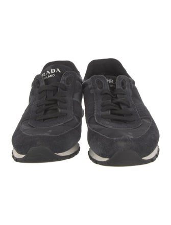 Prada Mesh Printed Sneakers