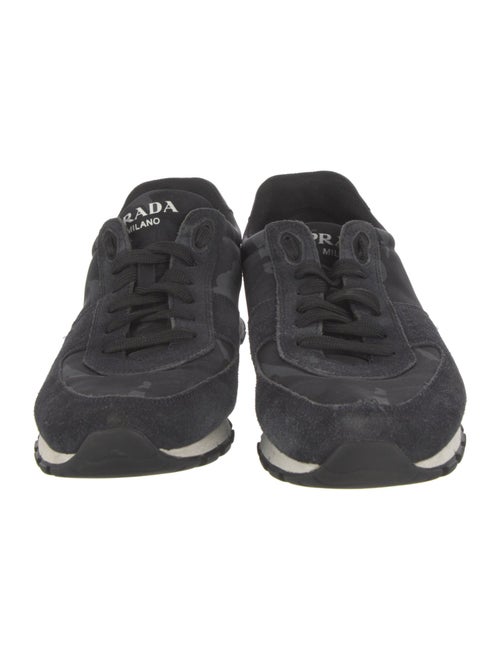 Prada Mesh Printed Sneakers