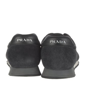 Prada Mesh Printed Sneakers