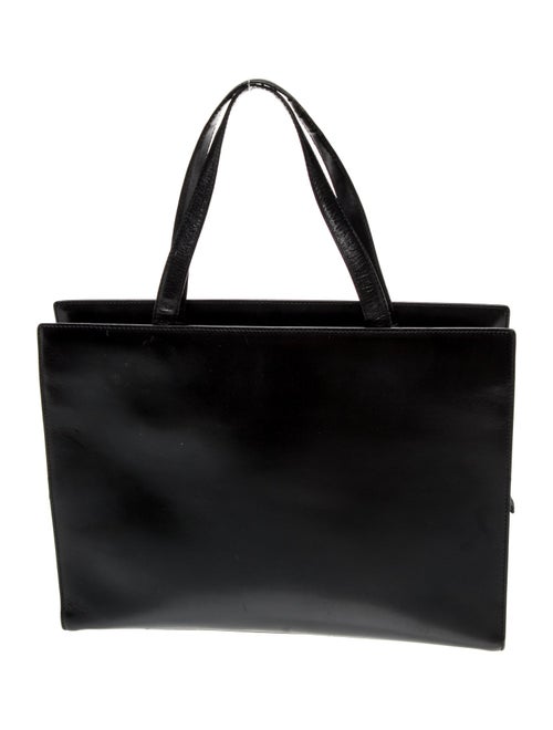 Prada Leather Top Handle Bag