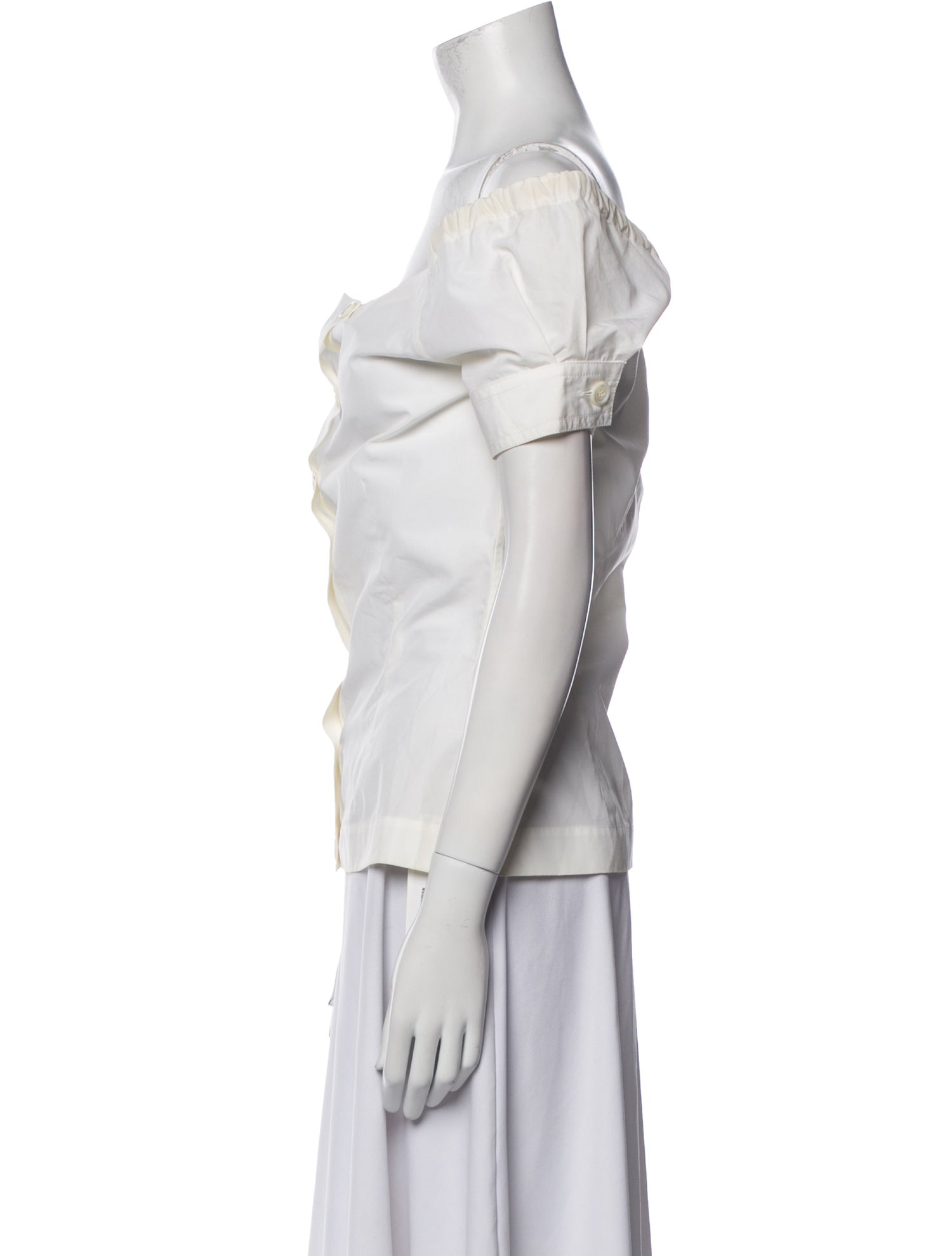 Prada Vintage 1991 Button-Up Top