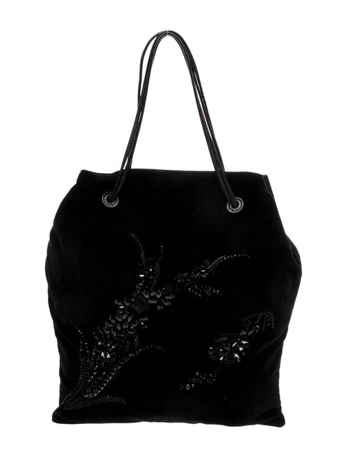 Prada Velvet Top Handle Bag