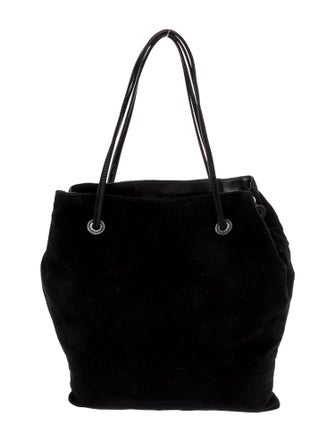 Prada Velvet Top Handle Bag