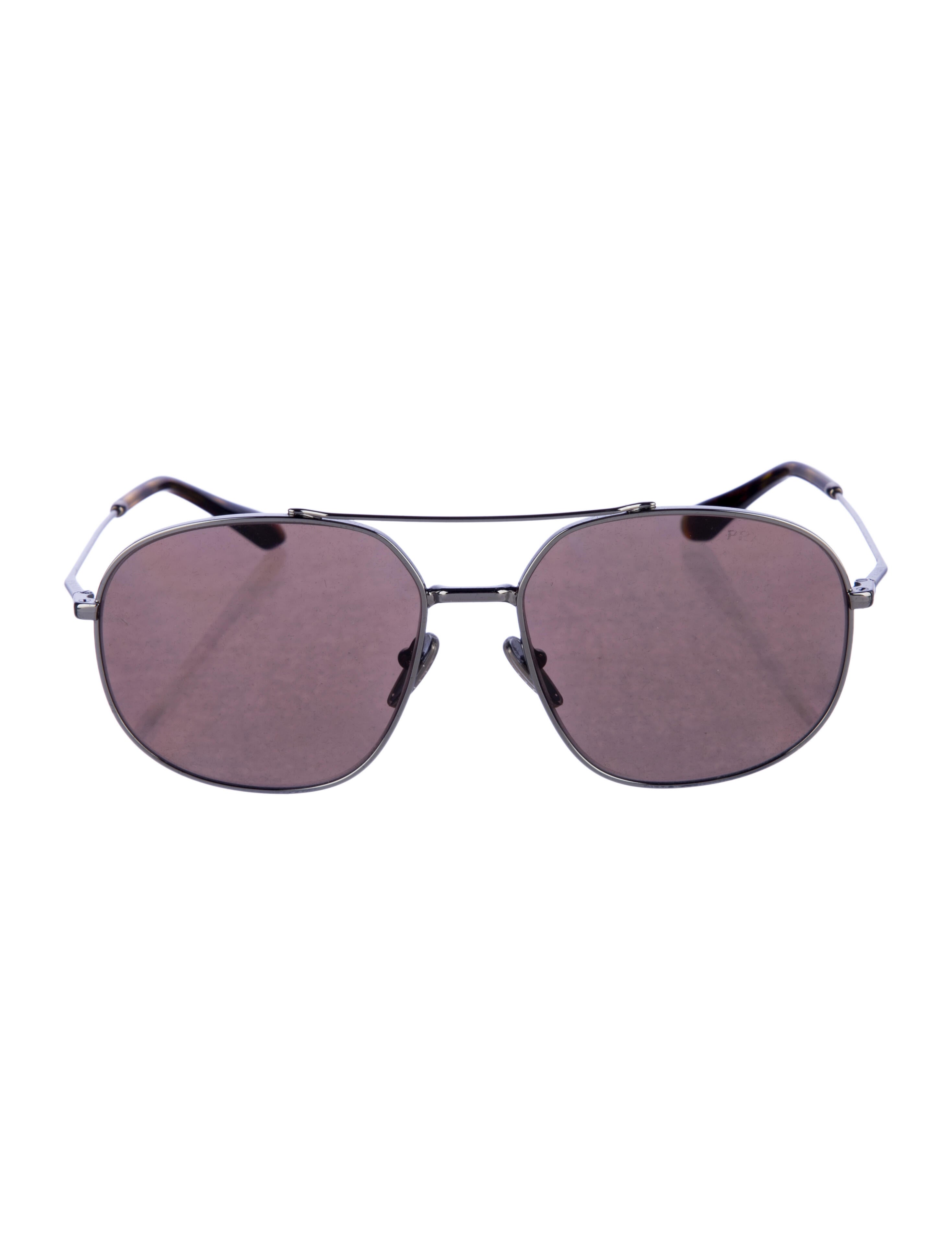 Prada Aviator Mirrored Sunglasses