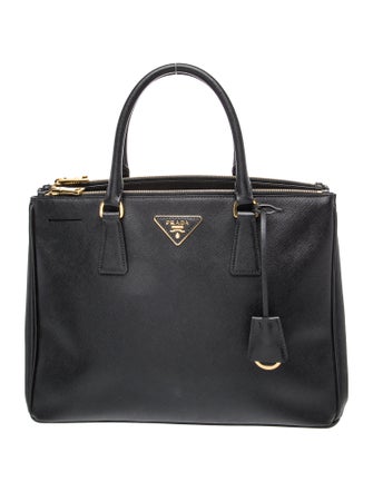 Prada Saffiano Lux Leather Galleria Double Zip Large