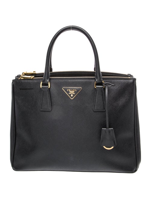 Prada Saffiano Lux Leather Galleria Double Zip Large