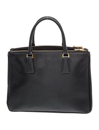 Prada Saffiano Lux Leather Galleria Double Zip Large
