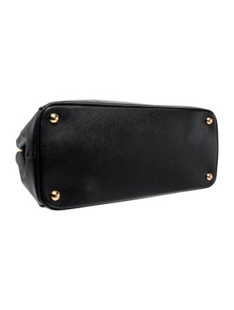 Prada Saffiano Lux Leather Galleria Double Zip Large