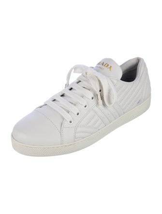 Prada Leather Sneakers