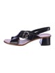 Prada Patent Leather Slingback Sandals