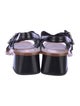 Prada Patent Leather Slingback Sandals