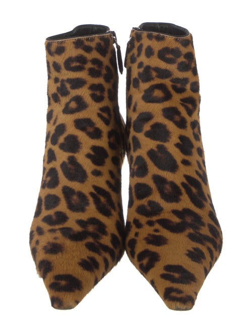 Prada Ponyhair Animal Print Boots