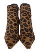 Prada Ponyhair Animal Print Boots