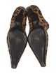 Prada Ponyhair Animal Print Boots