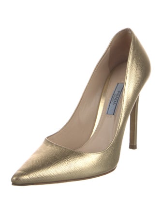 Prada Saffiano Leather Pumps