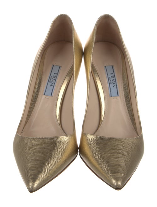 Prada Saffiano Leather Pumps