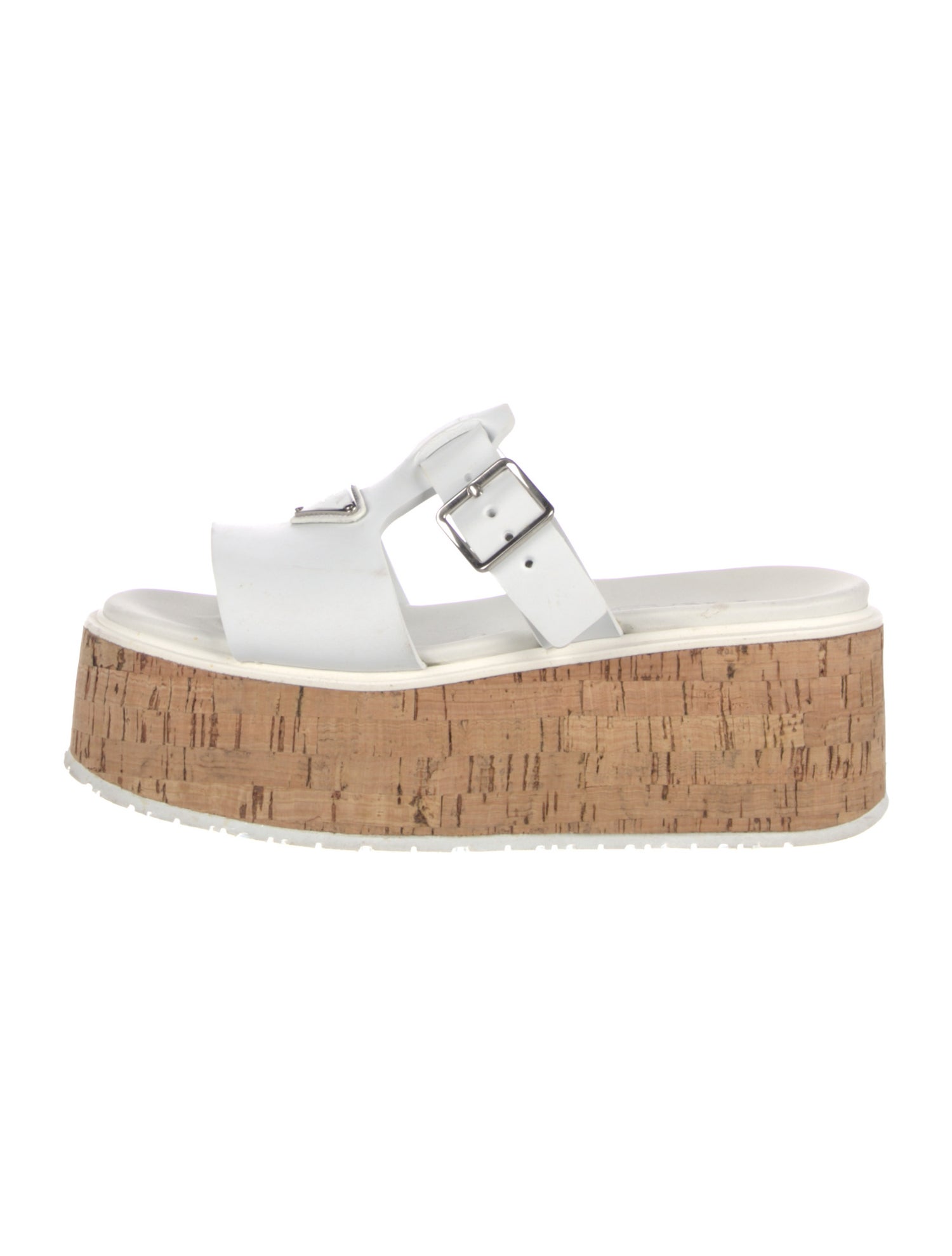 Prada Leather Slides