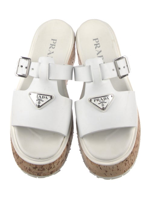 Prada Leather Slides