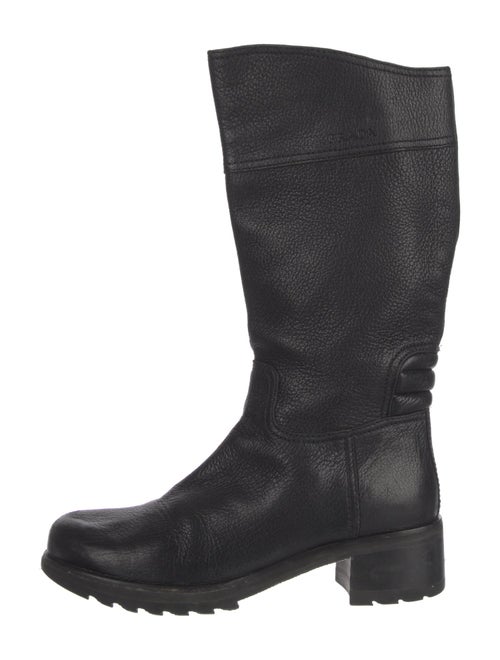 Prada Sport Leather Moto Boots