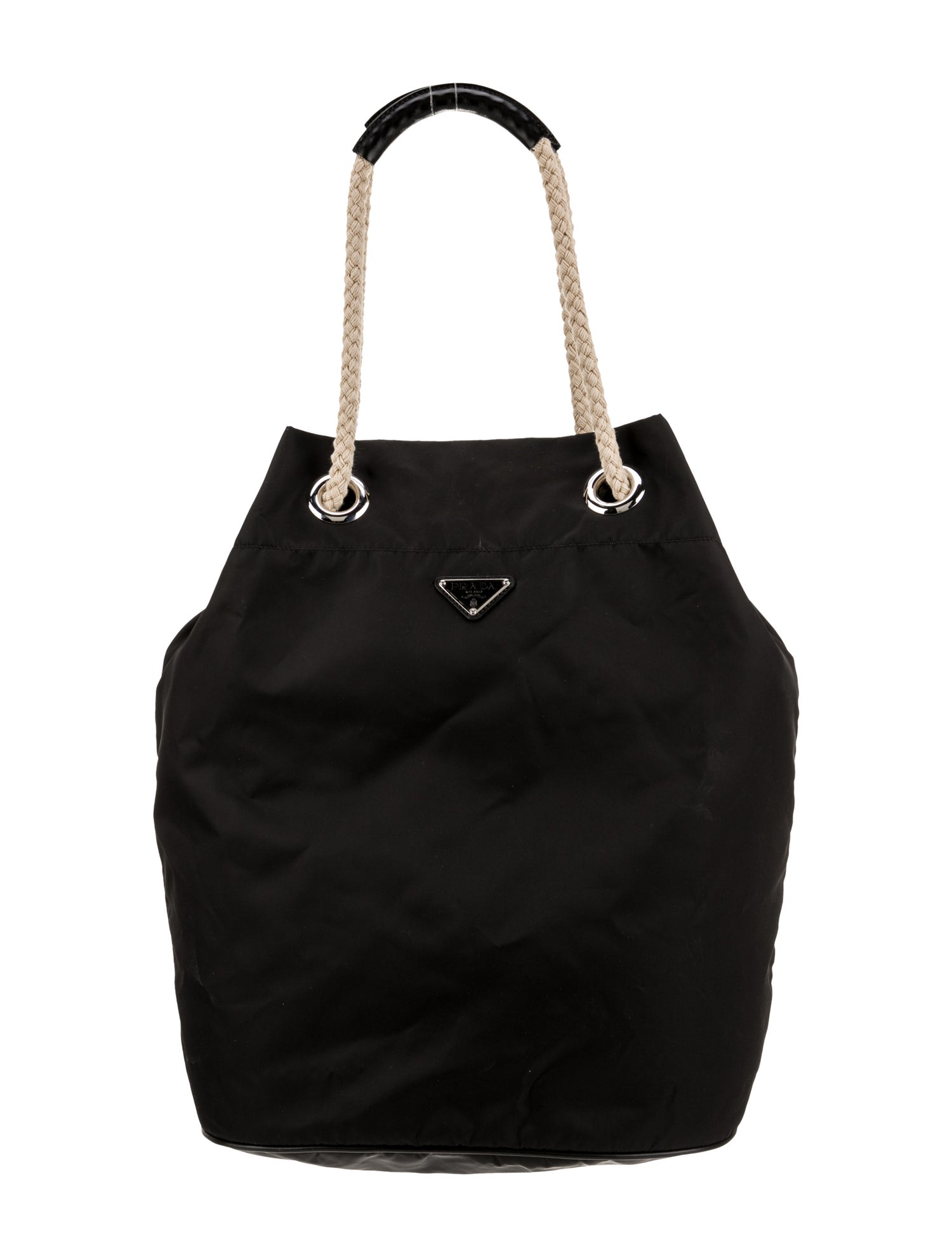 Prada Saffiano Leather Re-Nylon Mariner Medium