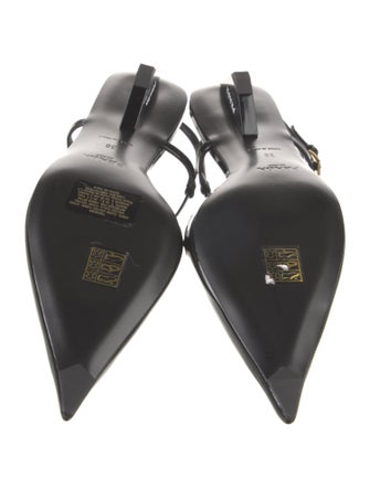 Prada Patent Leather Slingback Pumps