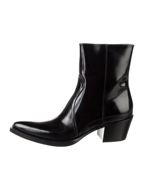 Prada Patent Leather Western Boots