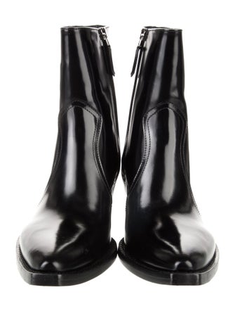 Prada Patent Leather Western Boots