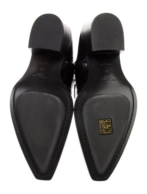 Prada Patent Leather Western Boots