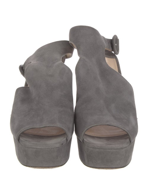 Prada Suede Slingback Pumps