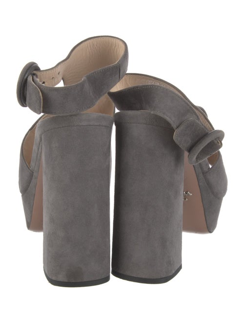 Prada Suede Slingback Pumps