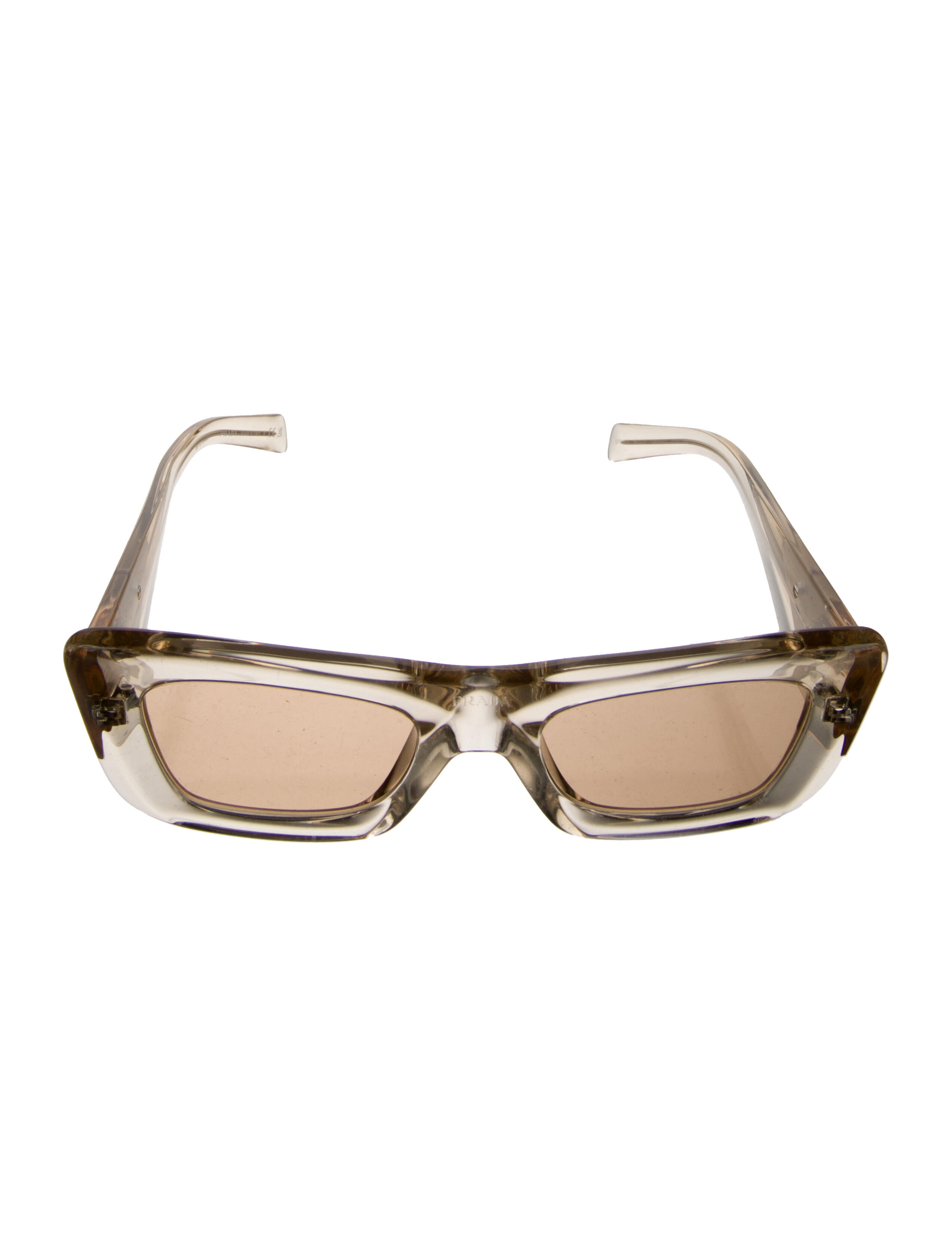 Prada Square Tinted Sunglasses
