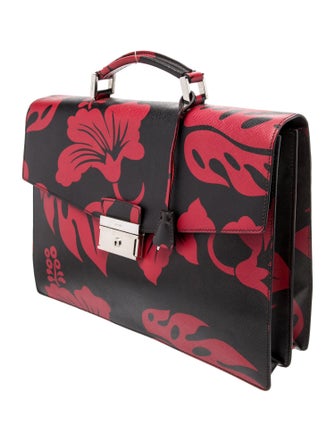 Prada Saffiano Cuir Leather Briefcase