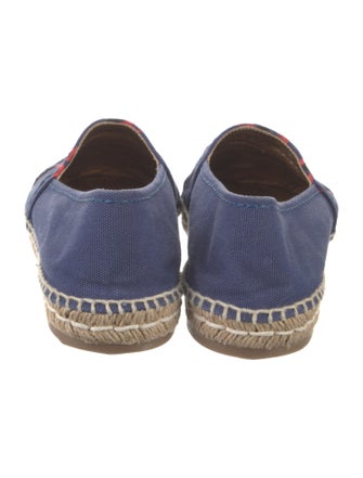 Prada Canvas Graphic Print Espadrilles
